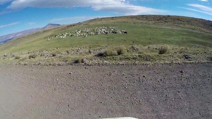Patagonia, day 251 - kilometre 51.206. Pan America motorcycle trip. Video 15(000359.599-000430.335)