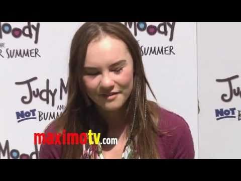 Madeline Carroll at Judy Moody and the NOT Bummer Summer Premiere