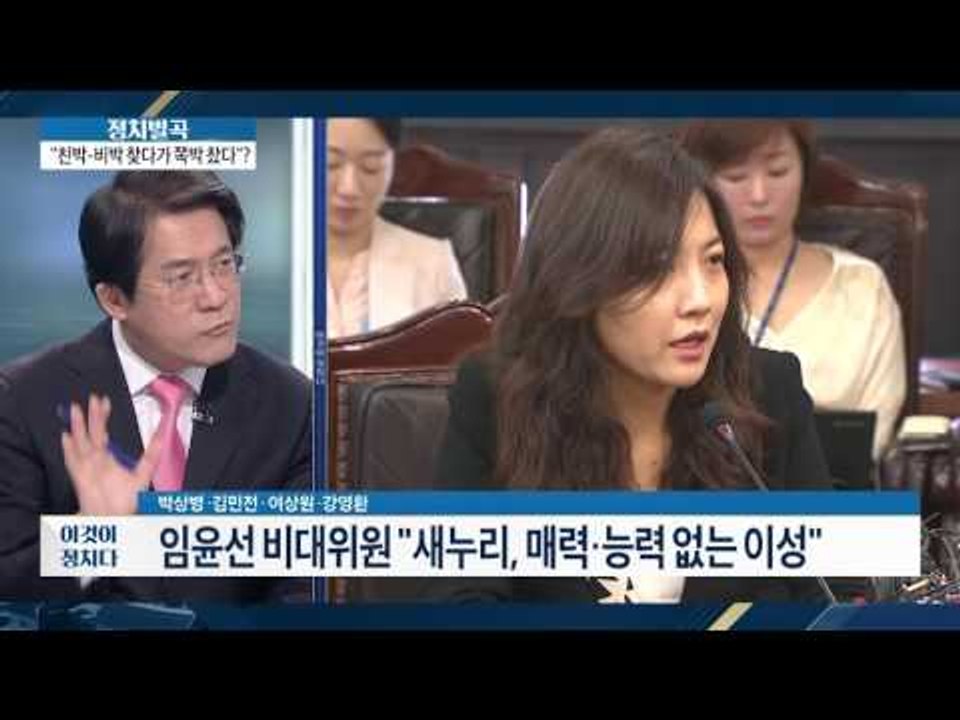 임윤선 비대위원 “새누리, 능력 없는 이성 같다”  [이것이 정치다] 10회 2016...
