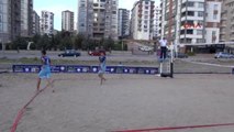Kayseri'de Plaj Voleybol Turnuvası