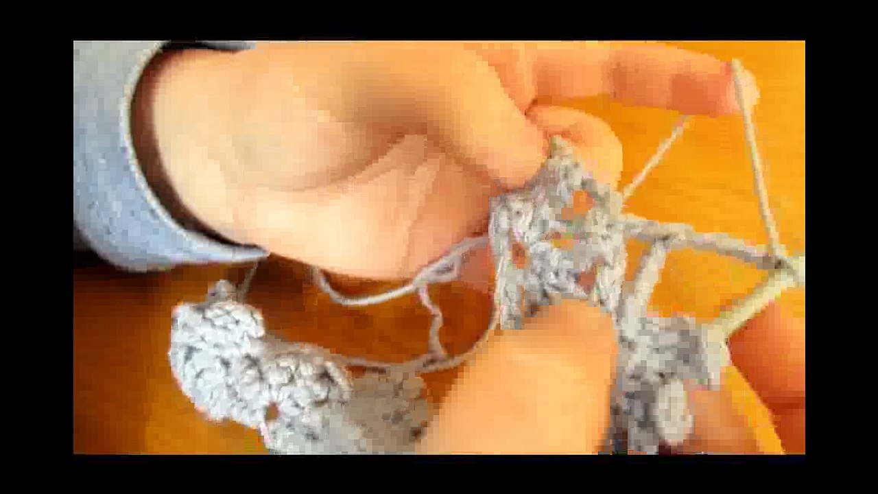 EASY crochet pretty lace scarf tutorial part 2