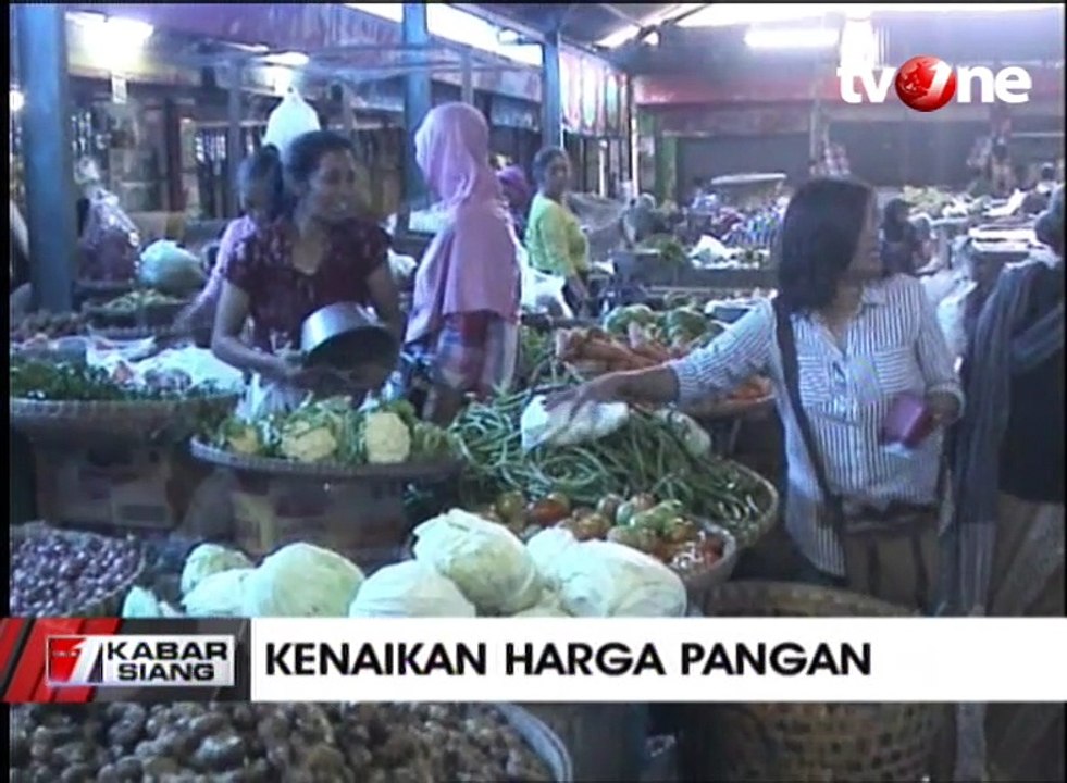 Cuaca Buruk, Harga Pangan Meningkat