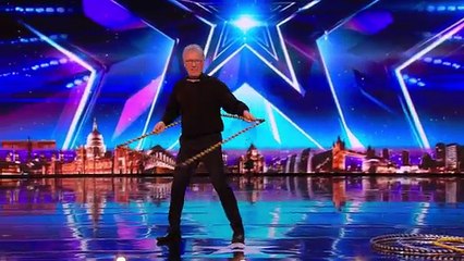John Parnell is our hoop guy with a catchy tune | Auditions Week 4 | Britain’s Got Talent 2017