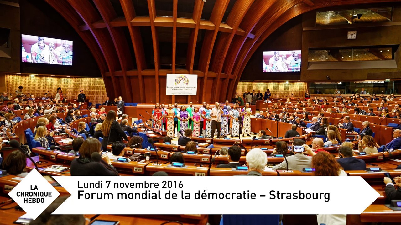 Du forum mondial de la démocratie à l'hommage aux personnels de l'Education nationale - Chronique Hebdo N°99
