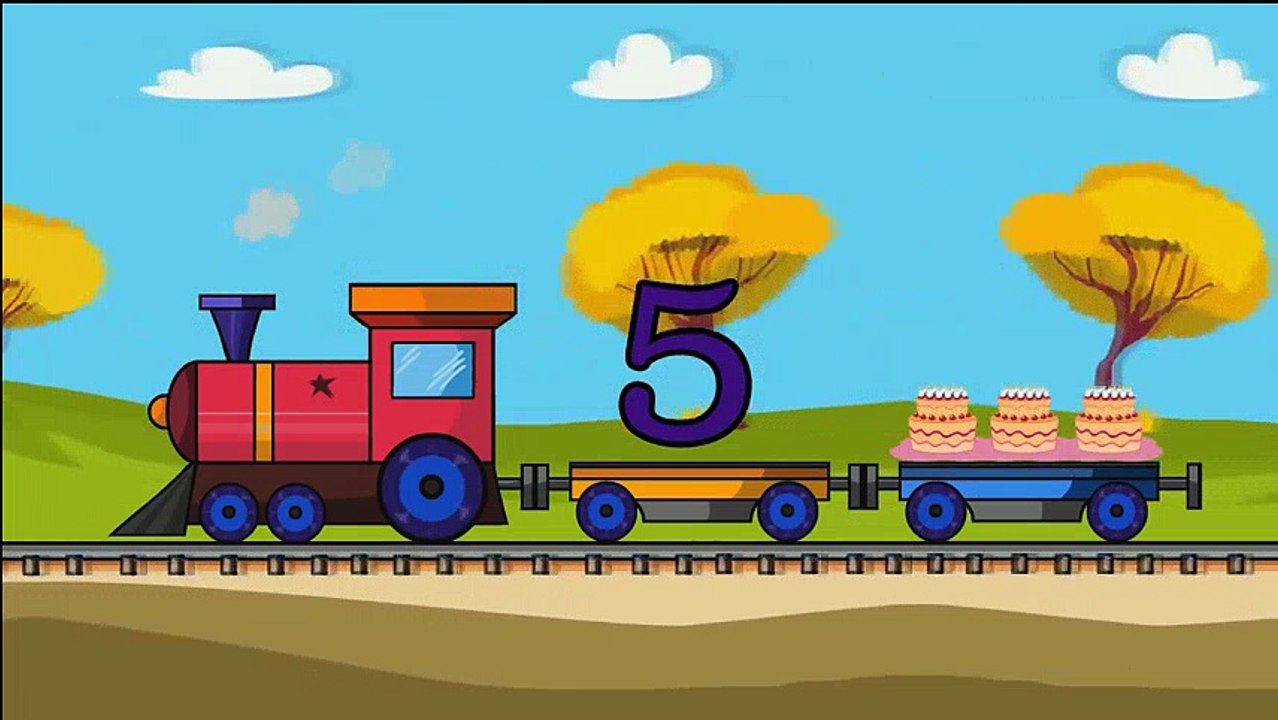 Los Numeros en el Trencito