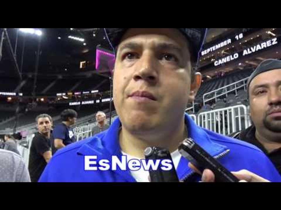 Canelo Trainer Eddie Reynoso Talks GGG Fight and Chavez Jr Fight EsNews Boxing