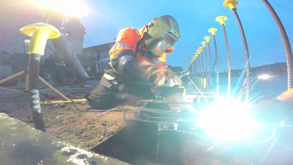 Reinforcing sheet-pile