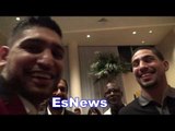 Danny Garcia & Amir Khan Squash Beef - EsNews Boxing