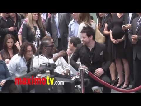 David Cook at Simon Fuller Hollywood Walk of Fame Ceremony