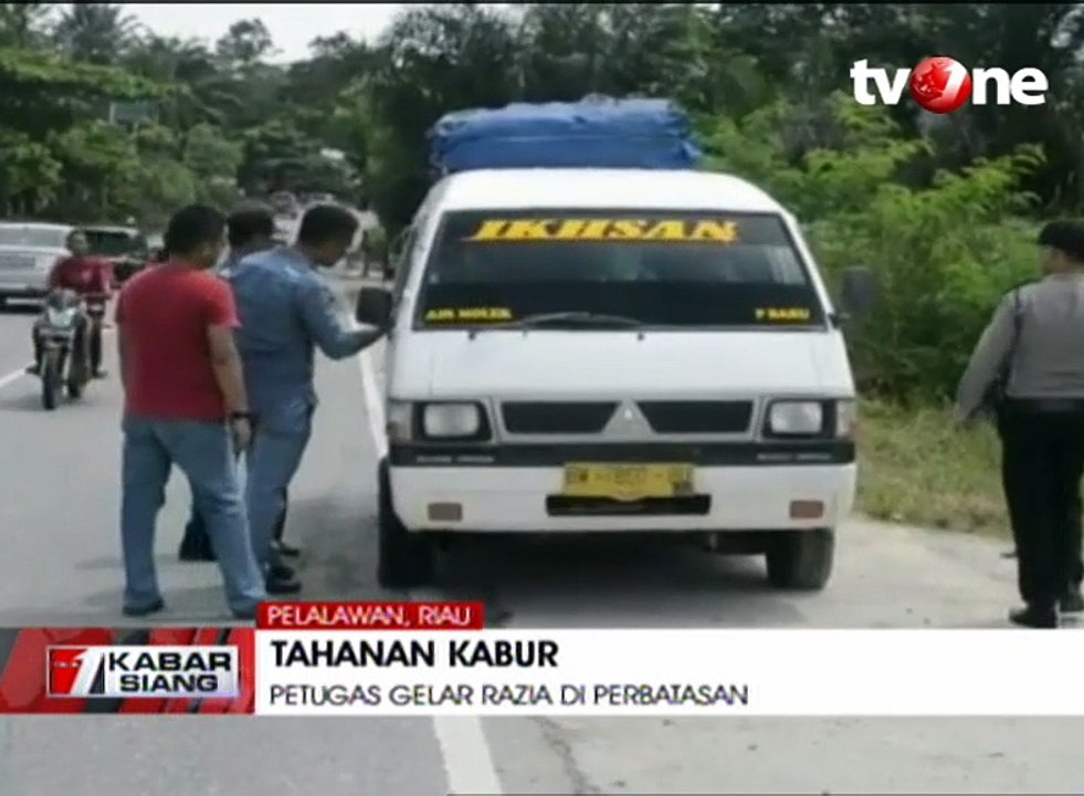 Razia di Perbatasan, Polisi Berhasil Tangkap 7 Tahanan Kabur