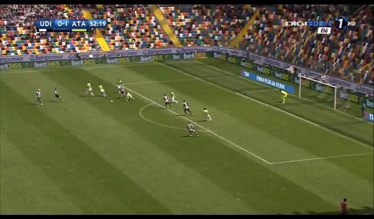 Stipe Perica Goal HD - Udinese 1-1 Atalanta - 07.05.2017