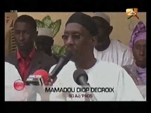 [JT Wolof] - 28 mars Réaction de Mamadou Diop Decroix