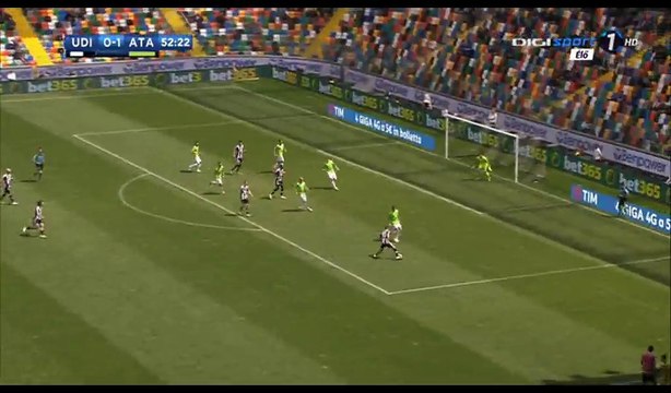 Stipe Perica Goal HD - Udinese 1-1 Atalanta - 07.05.2017