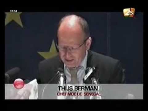 [JT Wolof] - Bilan de la Mission d'Observation (U.E) par rapport au scrutin du 25 mars 2012