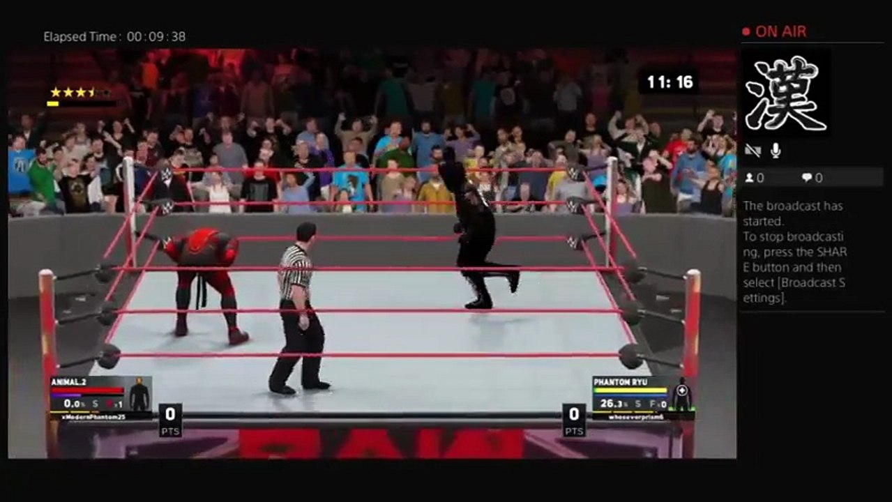 phantom ryu Live PS4 wwe2k17 iron man phantom ryu vs phantom (6)