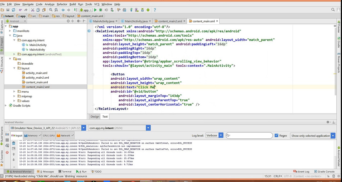 How to pass data from one Activity to another Activity