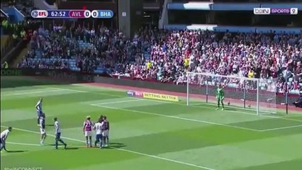 Glenn Murray GOAL HD - Aston Villa 0-1 Brighton 07.05.2017