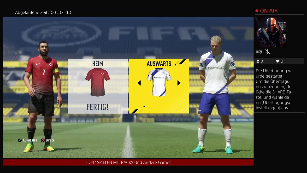 FUT 17 SPIELEN MIT PACKS Und Andere Games (3)