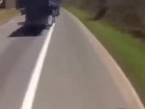 Motorcycle FAIL WIN LUCK ents on Road