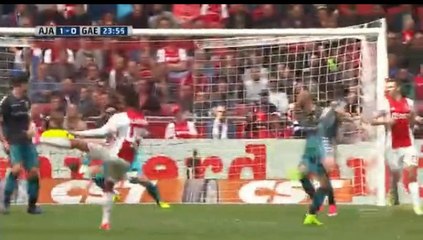 Kluivert GOAL (1:0) Ajax vs G.A. Eagles