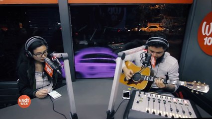 Zia Quizon and Robin Nievera cover _The Scientist_ (Coldplay) LIVE on Wish 107.5 Bus