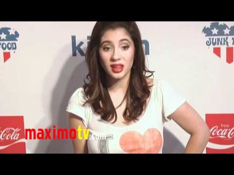 Janelle Ortiz at Coca-Cola's 125th Birthday Celebration