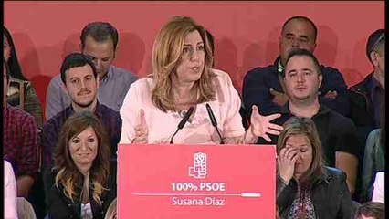 Susana Díaz quiere unas primarias "en positivo" para unir al PSOE