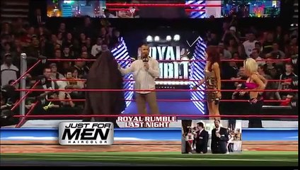 WWE RAW 01-28-08 Melina vs Maria/w Santino Marella