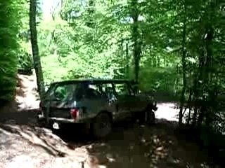 range rover classic 4X4 croisement de pont equilibre