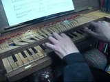 イギリス組曲 バッハ Ryan Layne Whitney (Bach: English Suite 2, Gigue) (on clavichord)