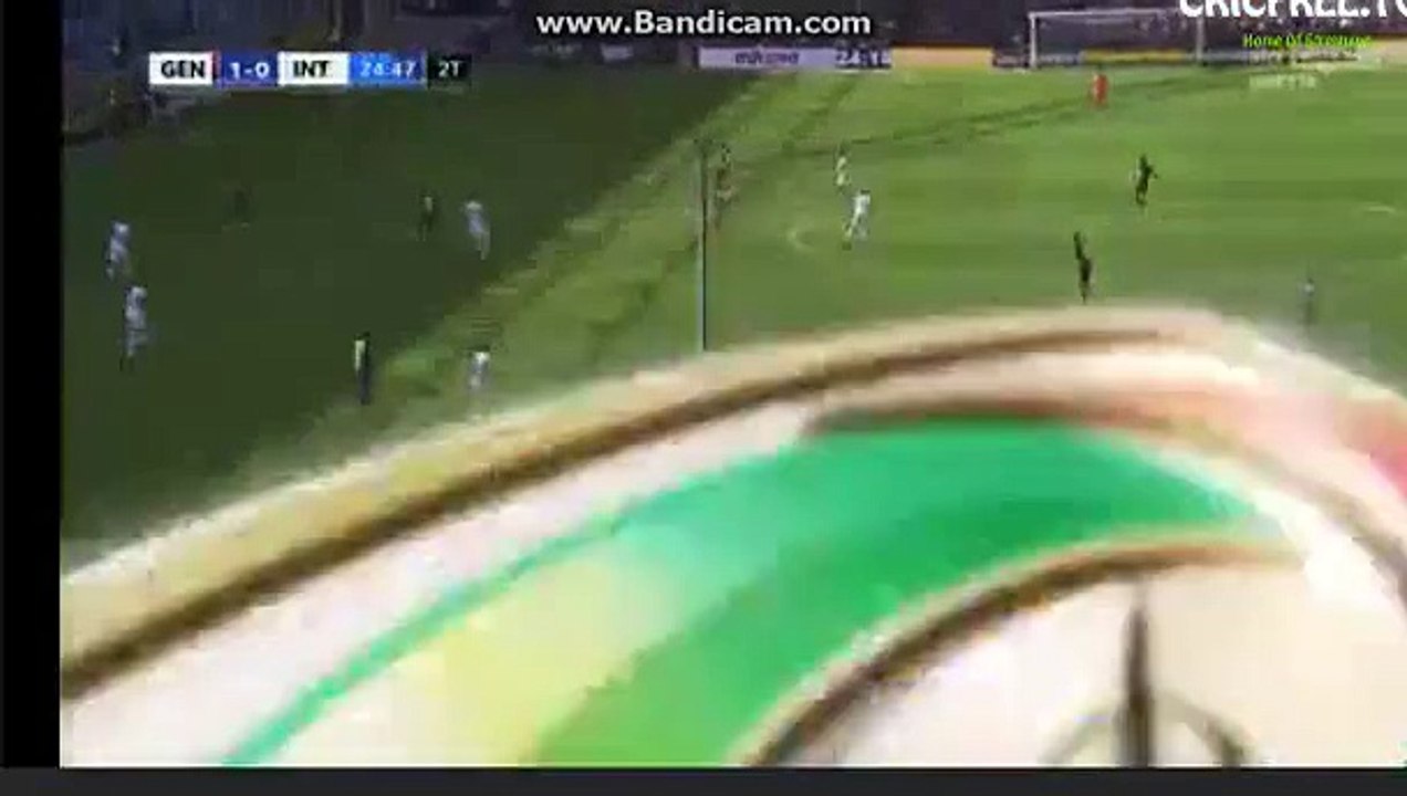 Pandev Goal HD 1-0 Genoa VS Inter 07-05-2017