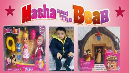 Toddler unboxing; reviewg Masha and the Bear Snap 'N Fashion Playset – Masha & Vinyl Bear