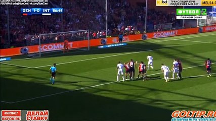 Candreva A (Penalty missed) GOAL HD - Genoa 1-0 Inter 07.05.2017