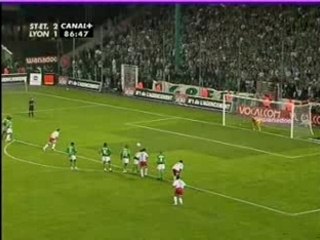 Asse - Olympique Lyonnais - 2ème but Juninho