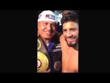 Abner Mares mobbed by fans cheering after his win - esnews boxing