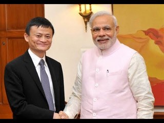 Alibaba's Chairman Jack Ma Meets Modi