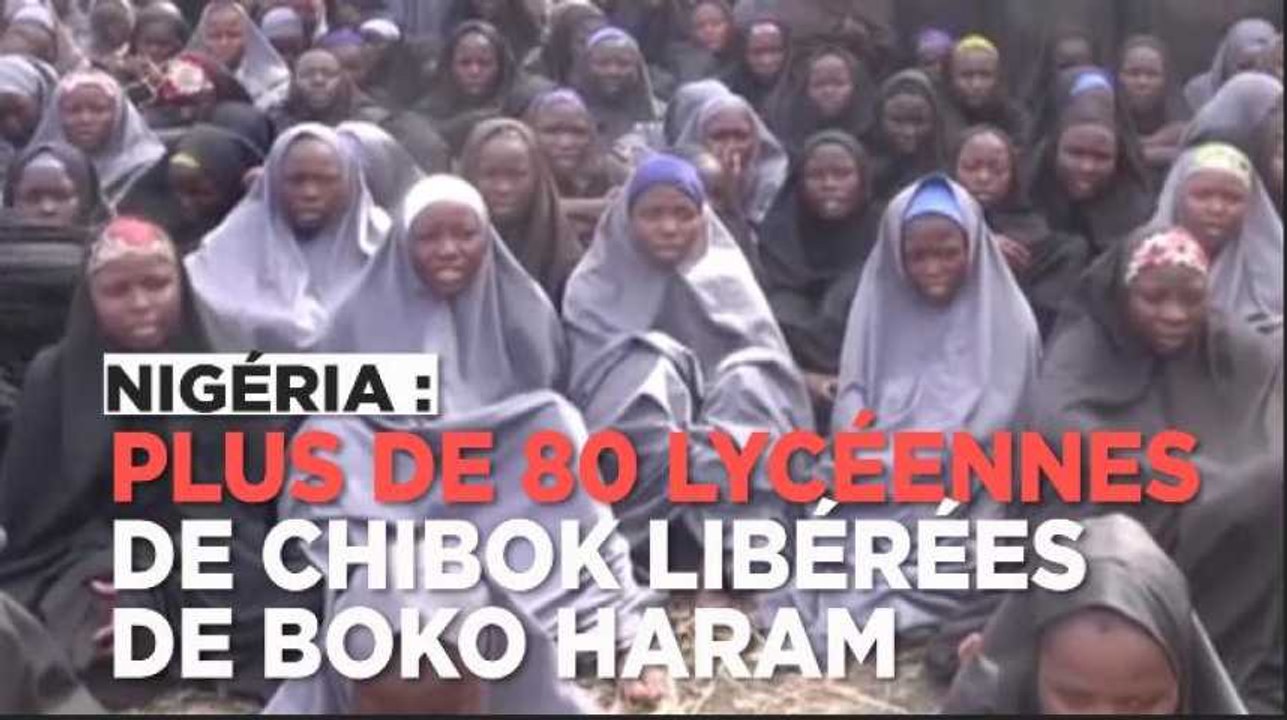 Nigéria : plus de 80 lycéennes libérées des mains de Boko Haram