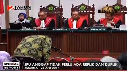 JPU Anggap Tidak Perlu Ada Replik dan Duplik di Sidang Ahok