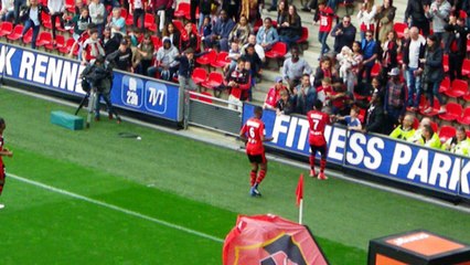 07/05/17 : SRFC-MHSC : célébration Firmin Mubele (80')