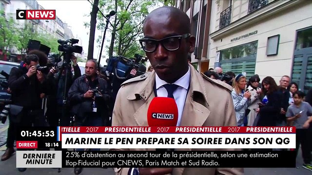 Marine Le Pen prépare sa soirée électorale dans son QG