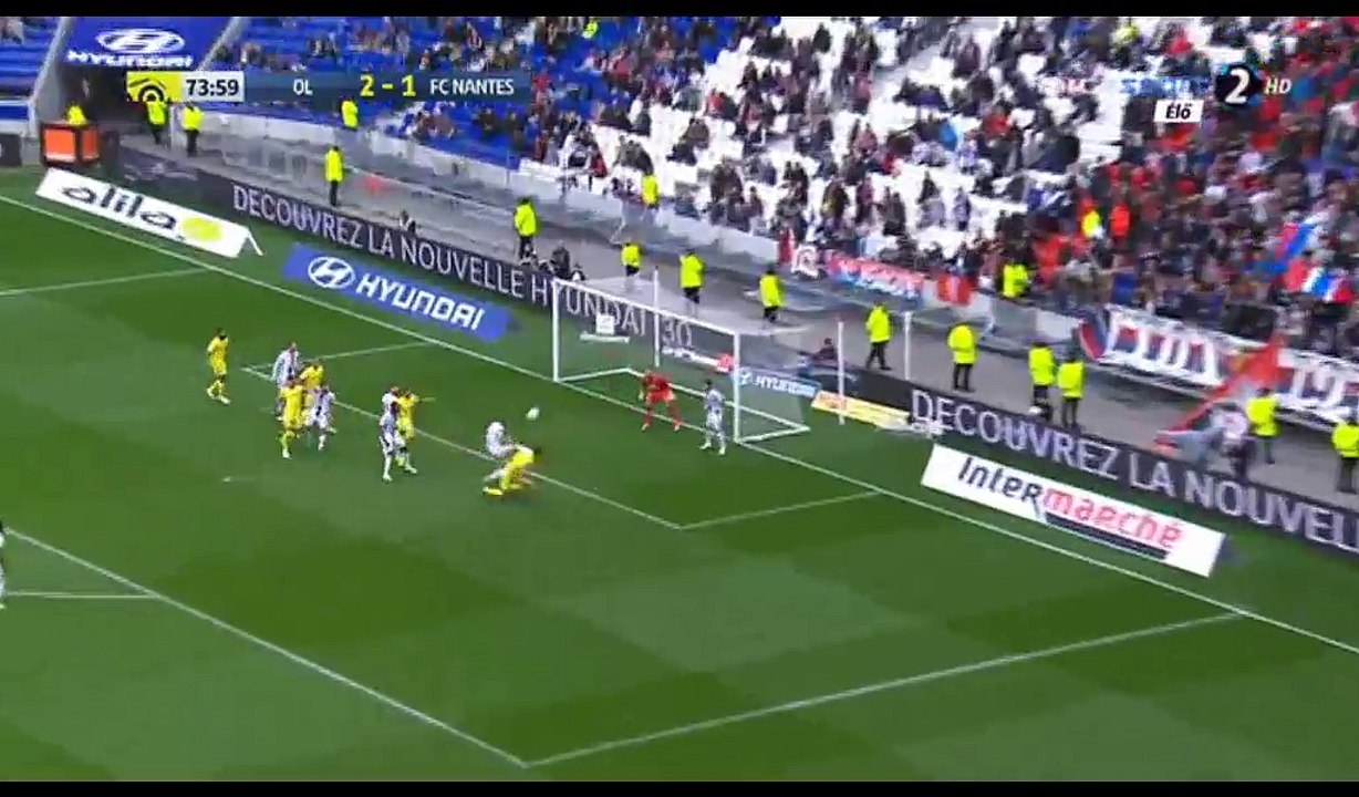 Guillaume Gillet Goal HD - Lyon 2-2 Nantes - 07.05.2017