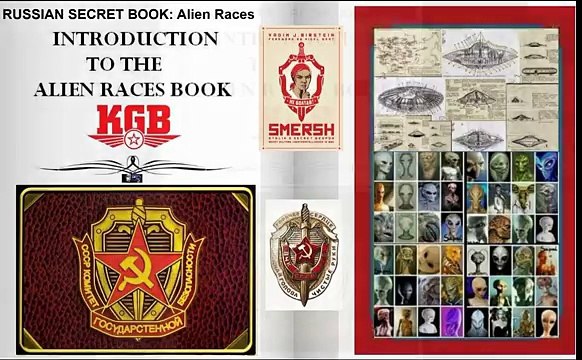 LIVRO SECRETO DA RÚSSIA DE RAÇA ALIENIGENAS