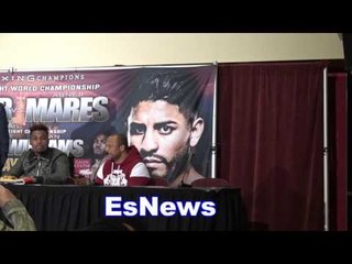 boo boo andrade calls out charlo and gets into it with them at post fight presser EsNews Boxing