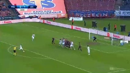Thibault Moulin Goal 0-2 - Pogon Szczecin 0-2 Legia Warsaw - 07.05.2017