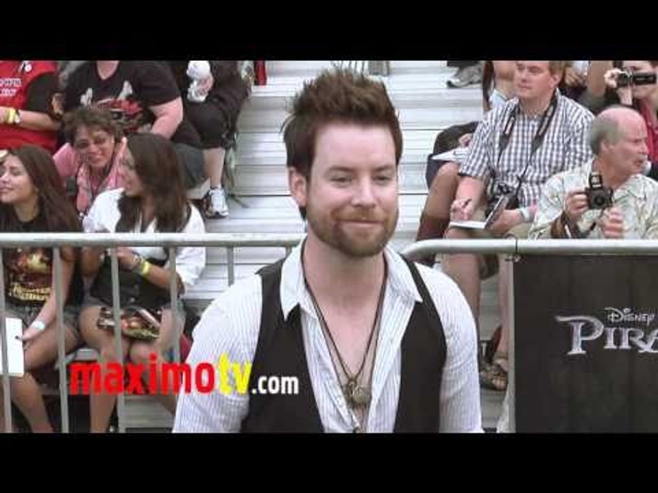 DAVID COOK at "Pirates of the Caribbean: On Stranger Tides" WORLD PREMIERE