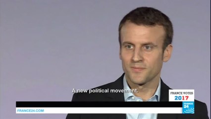 France Presidential Election: Portrait of Emmanuel Macron