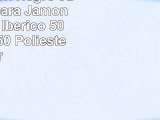 Cubre Jamón Negro Jamonprivé para Jamón Serrano e Ibérico  50 Algodón  50 Poliéster