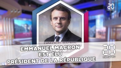 Emmanuel Macron est élu président de la République