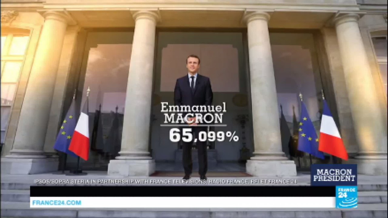 France Presidential Election: Emmanuel Macron e...