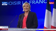 REPLAY. Discours de Marine Le Pen après les résultats du 2nd tour